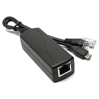 3X Micro-USB POE Splitter 48V, Lai 5V2A/3A Mini USB Barošanas Valsts Standarts Ar Smart Tālruņa Uzlāde