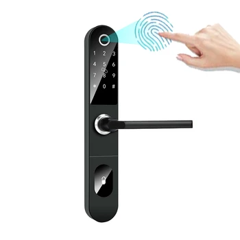 Slim Izstrādāta Magnētisko Nospiedumu Durvju Slēdzenes Alumīnija Durvju Smart Elektroniskā Slēdzene